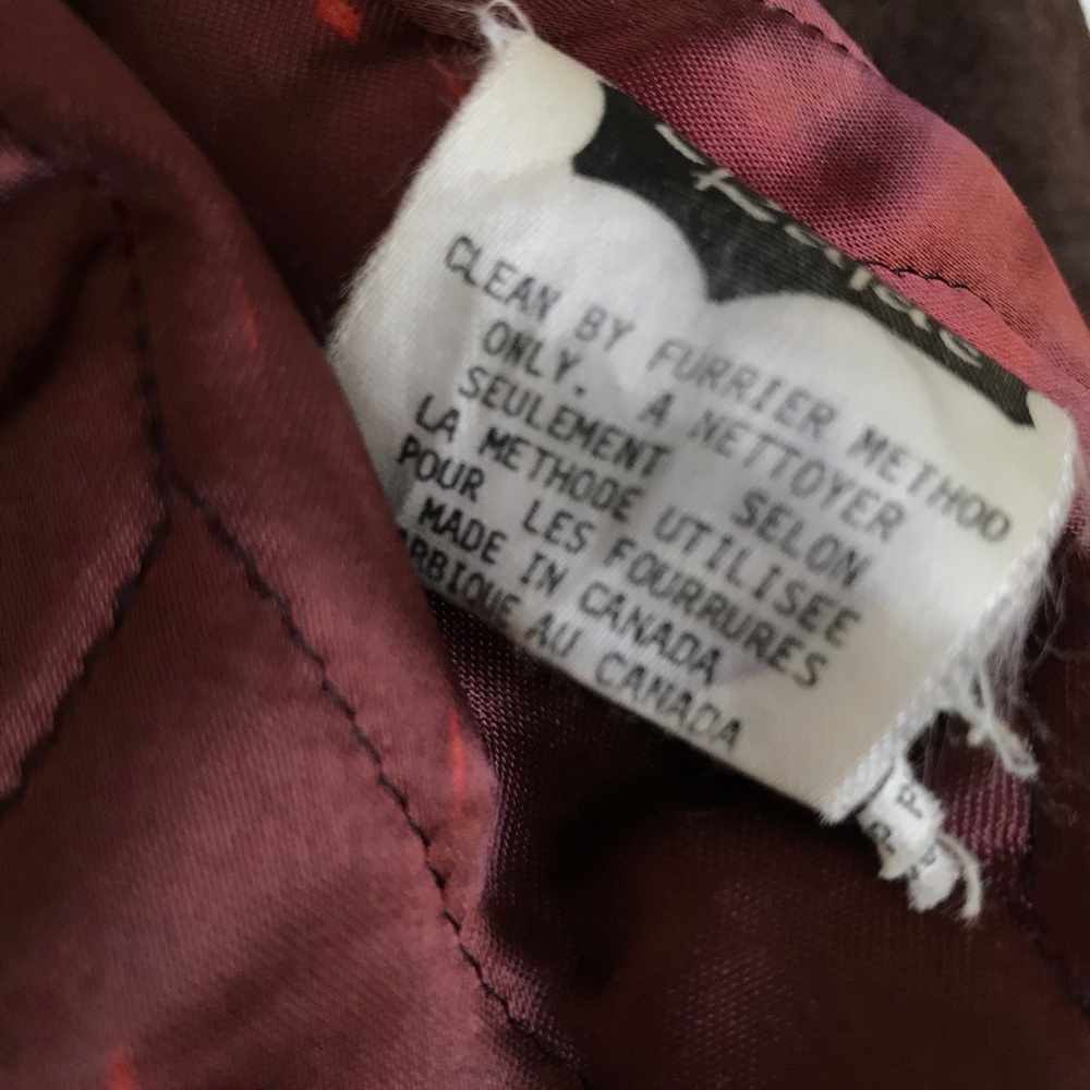 Vintage 70s Penny Lane Real Suede and Fur Coat by Rajac Leathers Canada - Picture 7 of 9